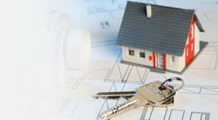 House with Key and Plan